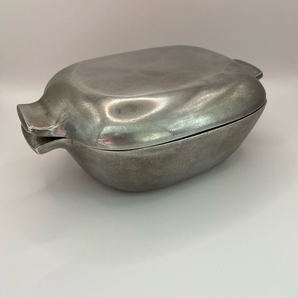 Nambé hollowware aluminum alloy bakeware. Size 12 casserole dish.